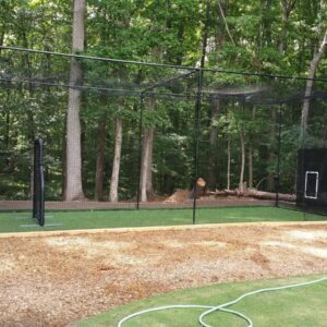 12x14x30ft. #36 Batting Cage Frame and Net ONLY