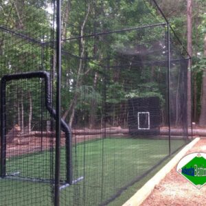 12x12x30ft. #36 Batting Cage Frame and Net ONLY